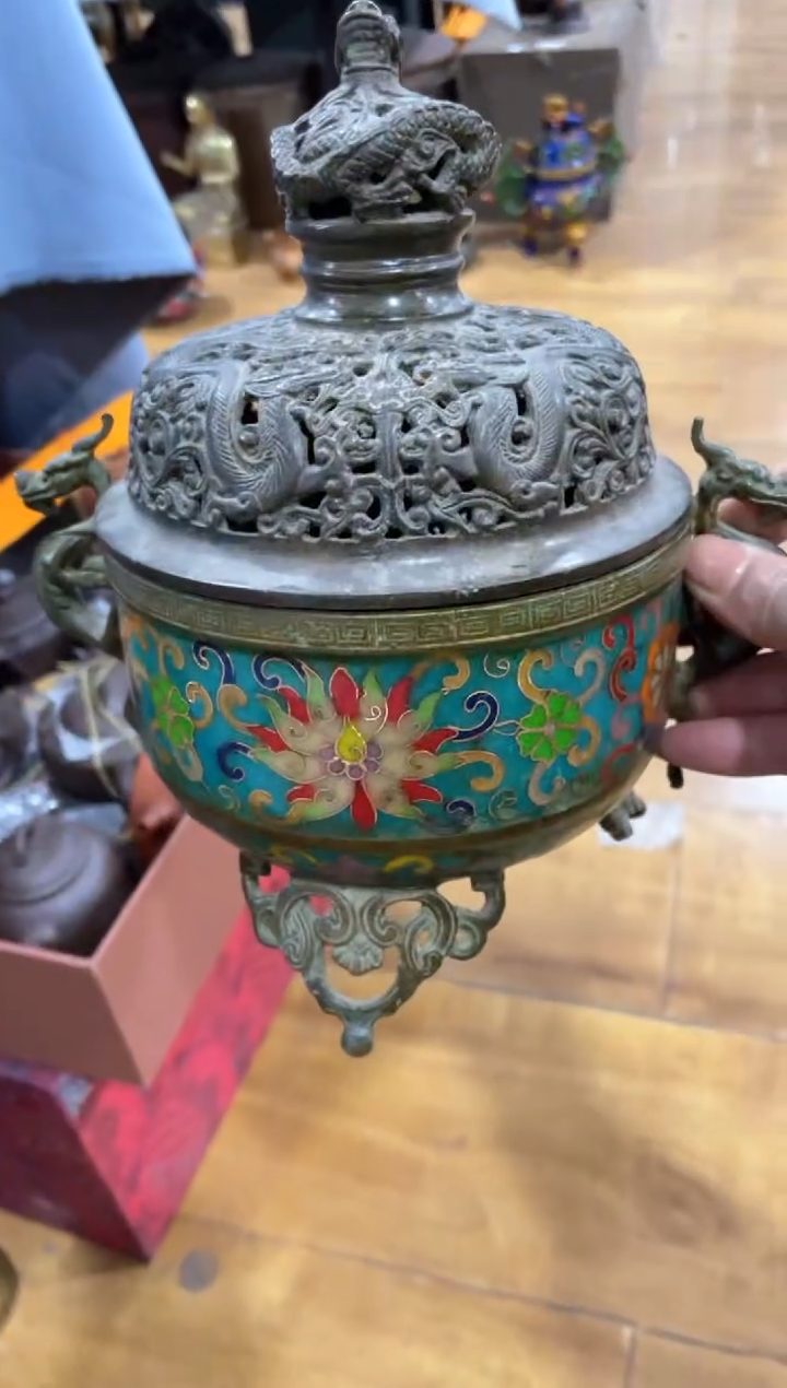 【闪购商品】摆件宫廷影视老旧工艺摆件