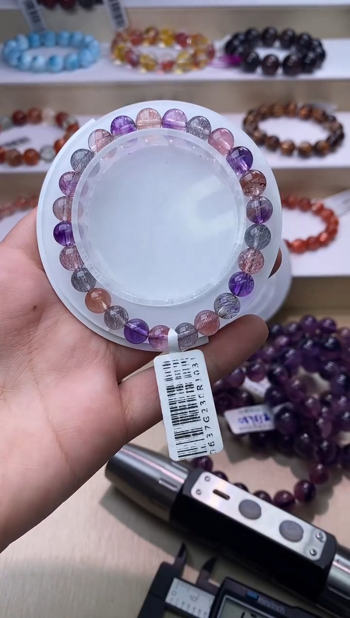 【闪购商品】水晶手链未镶嵌糖果仙女超七单圈7m+