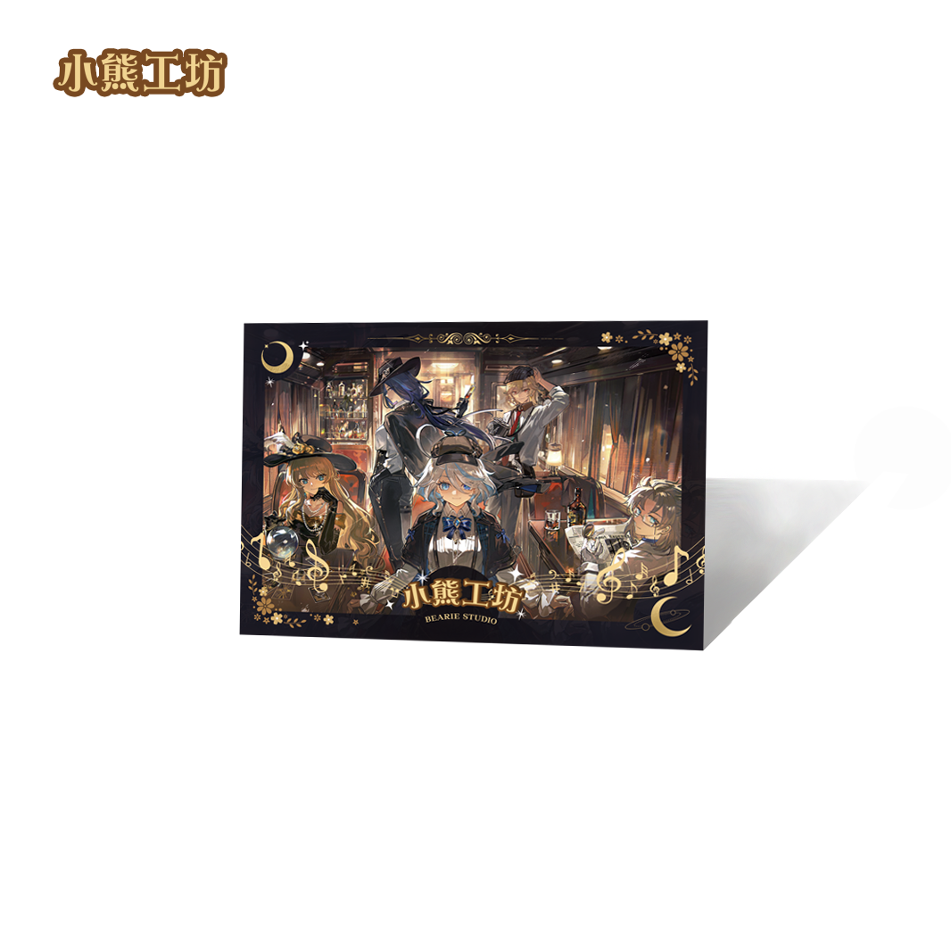 【白白福福明卡版】小熊工坊原神同人二创第一弹盲盒