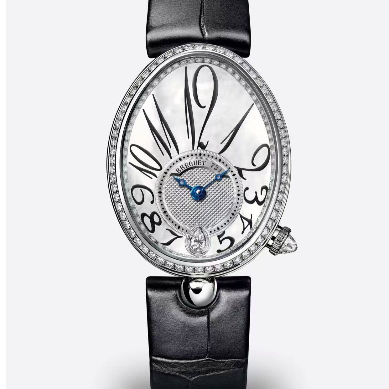 99新 BREGUET/宝玑 潮人/宝玑/那不勒斯/8918BB/白金原钻/单表