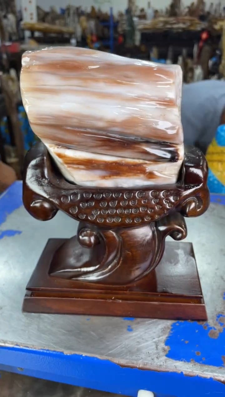 硅化玉摆件未镶嵌19