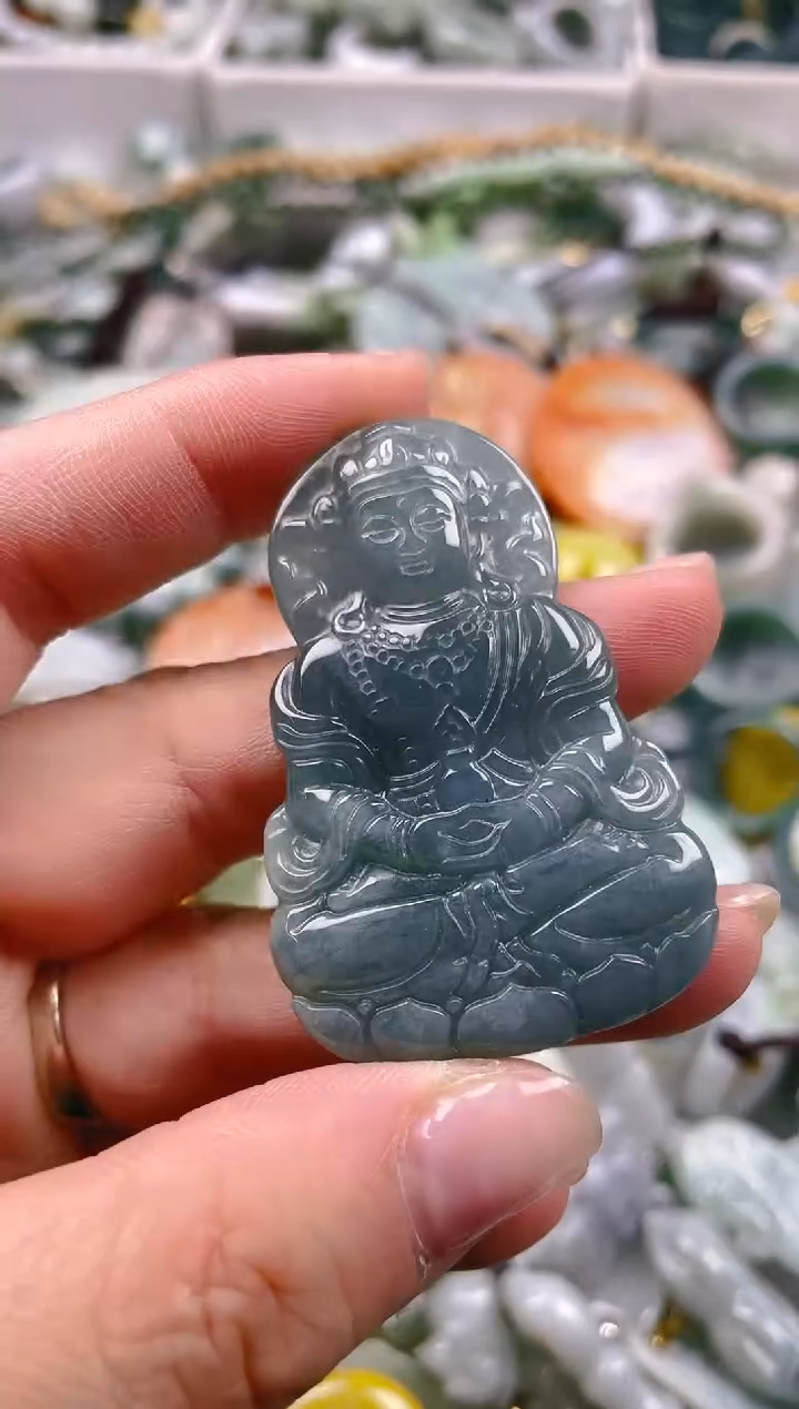 【闪购商品】翡翠颈饰未镶嵌/V/翡翠A货一图一物