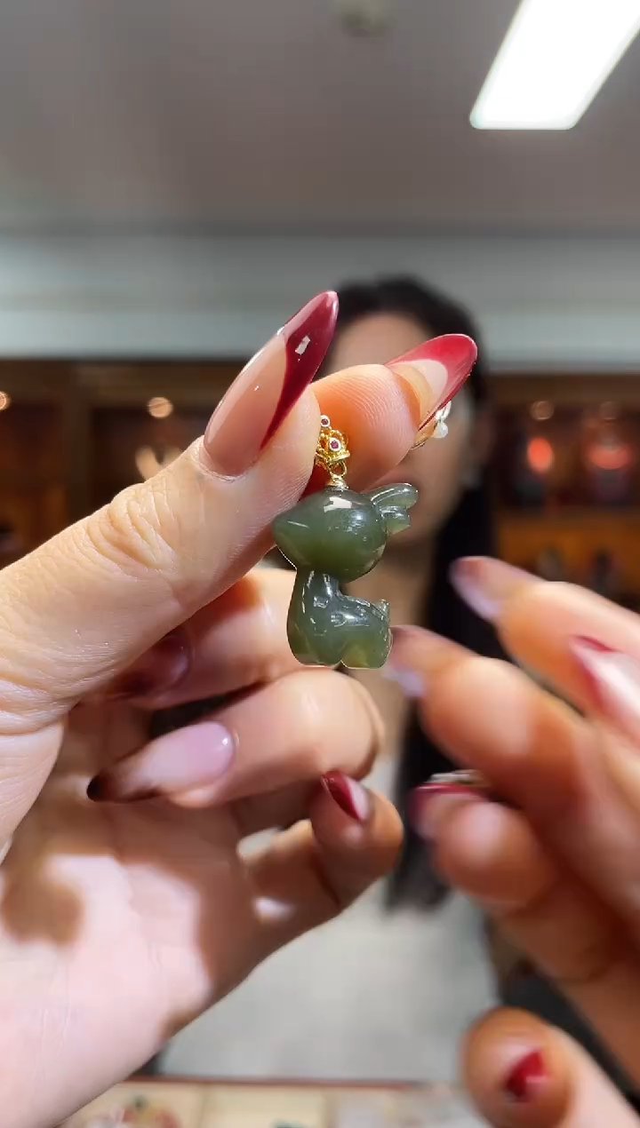 颈饰未镶嵌和田玉（多样性发一件）