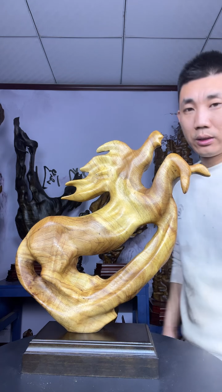 金丝楠木雕款用****成金丝楠木工艺品摆件