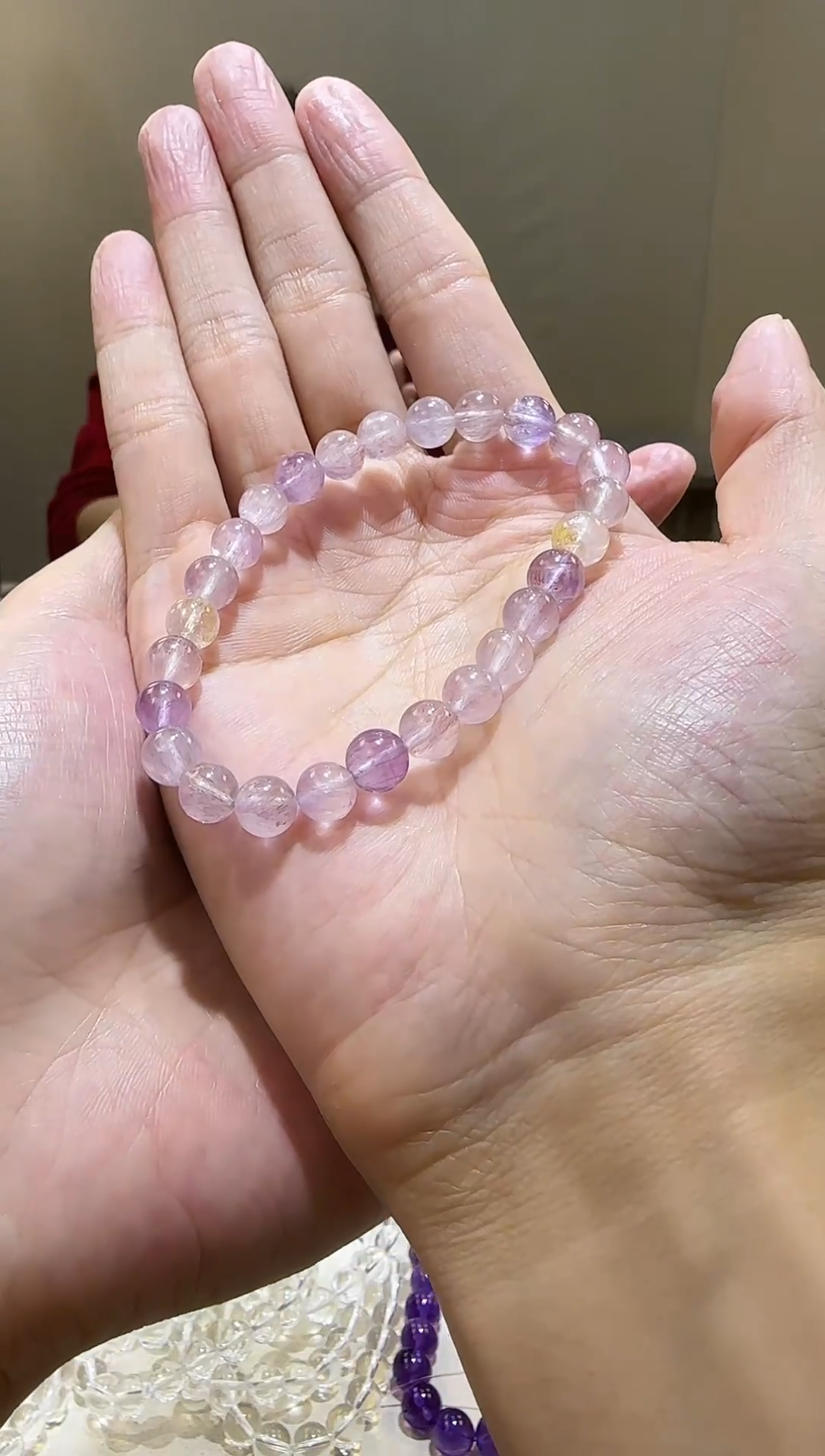 【闪购商品】水晶手链未镶嵌仙女超七7