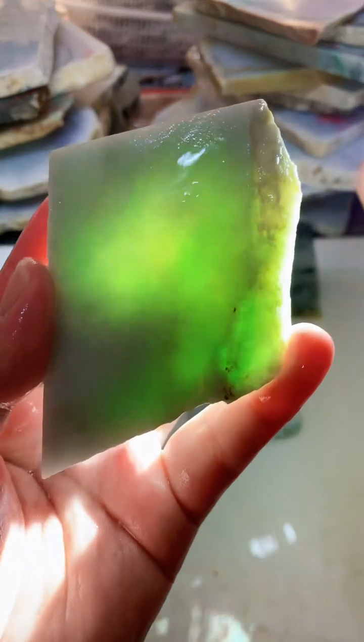 【闪购商品】翡翠未镶嵌颈饰0韩0翡翠珠551