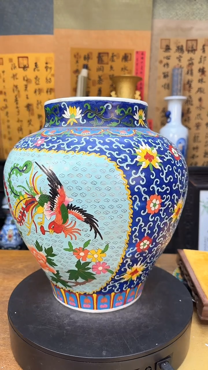 【闪购商品】瓶景德镇陶瓷客厅摆件