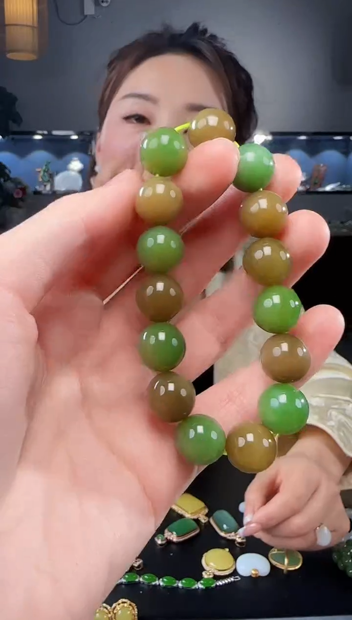 【闪购商品】和田玉手链未镶嵌1