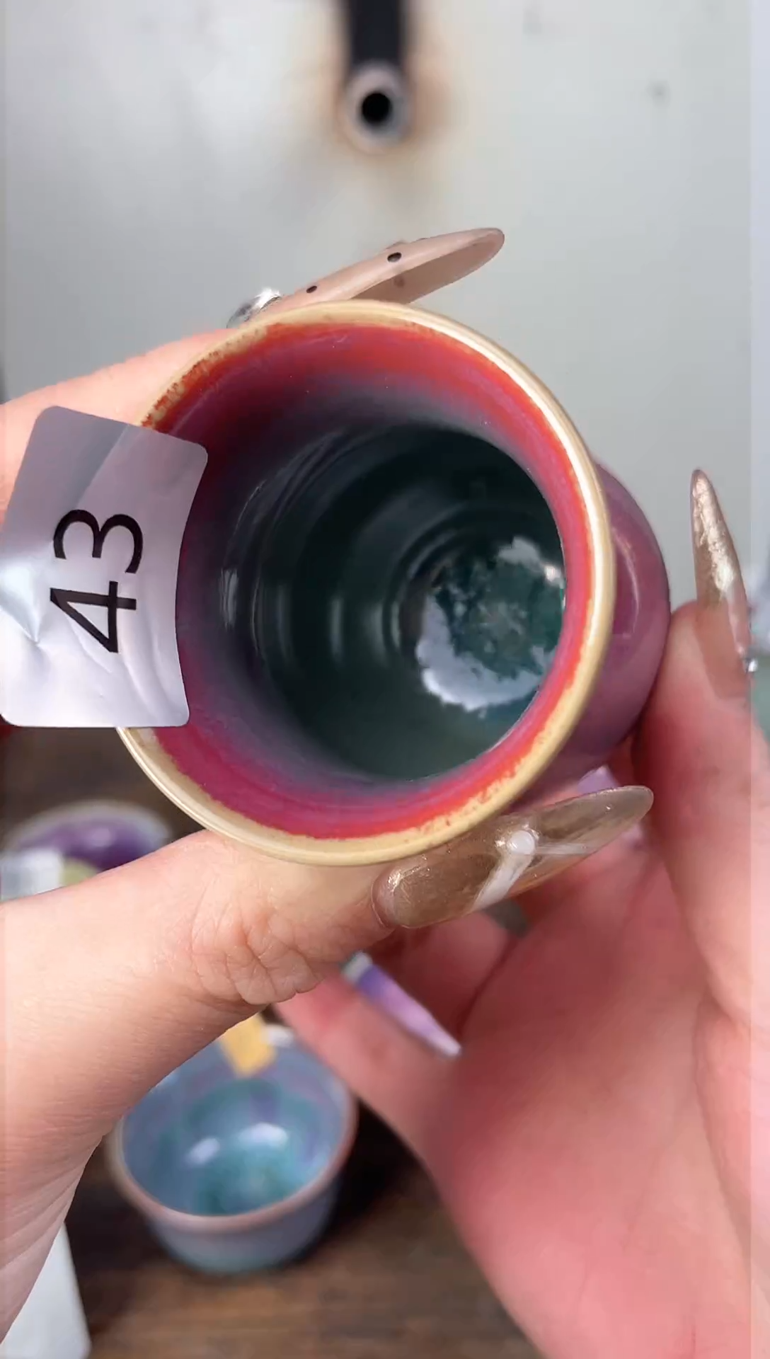 【闪购商品】摆件钧瓷手工茶器窑变