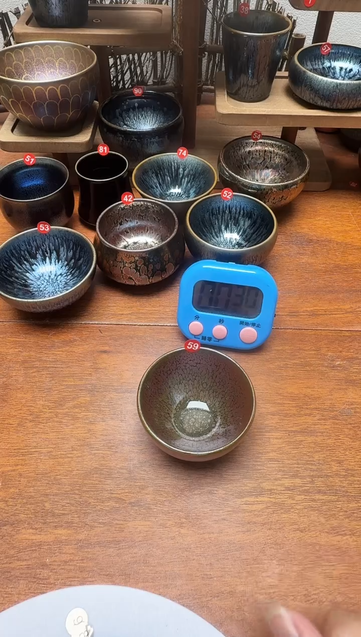 茶盏m***o59号建盏工匠茶器