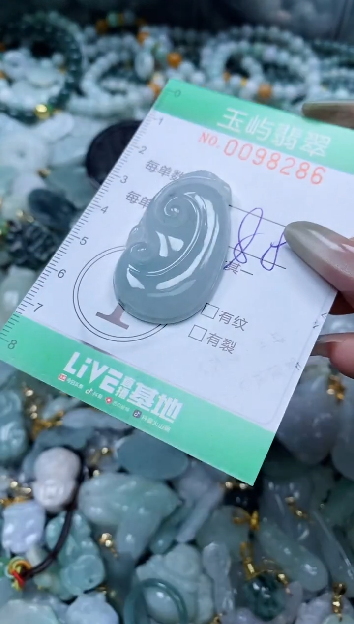 【闪购商品】翡翠未镶嵌颈饰闪购0098286