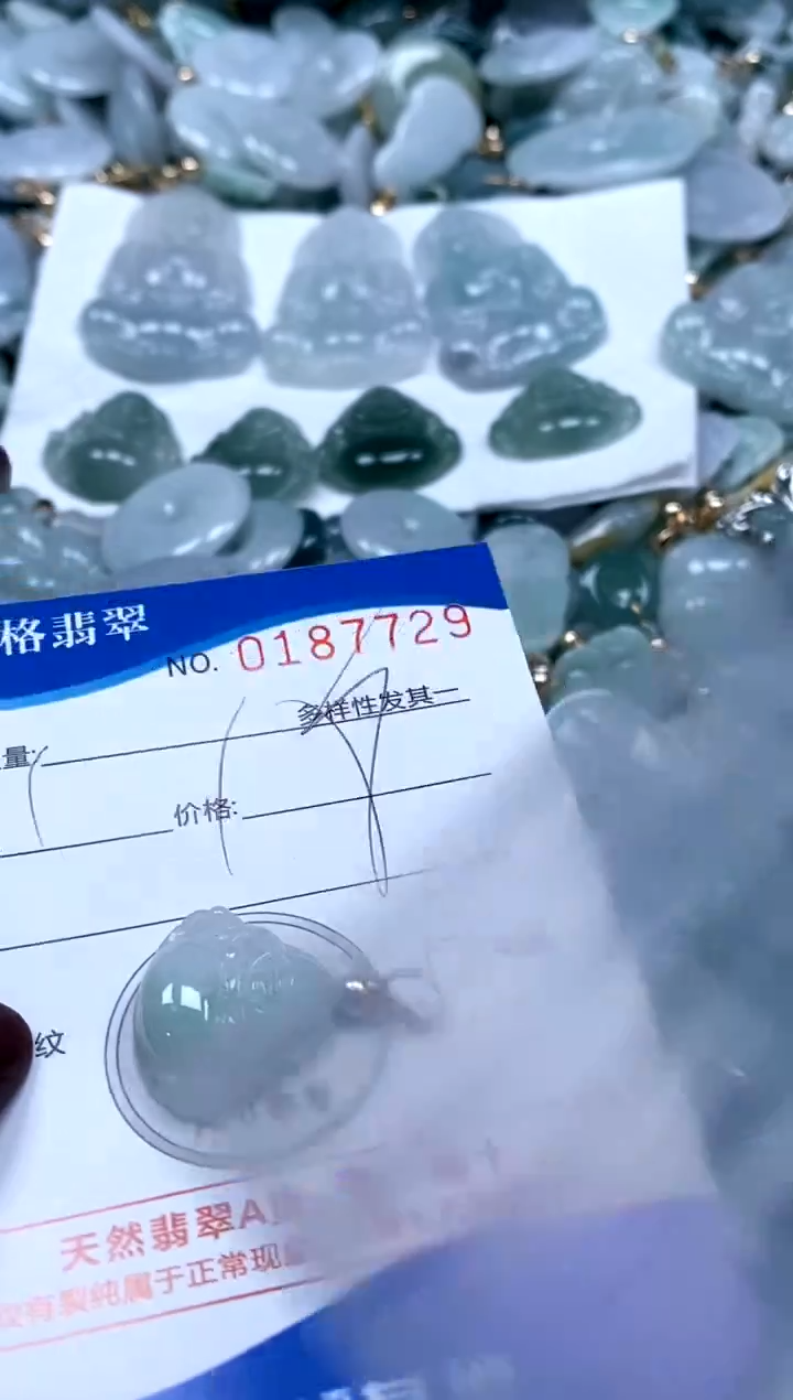 【闪购商品】翡翠颈饰未镶嵌闪购商品0187729