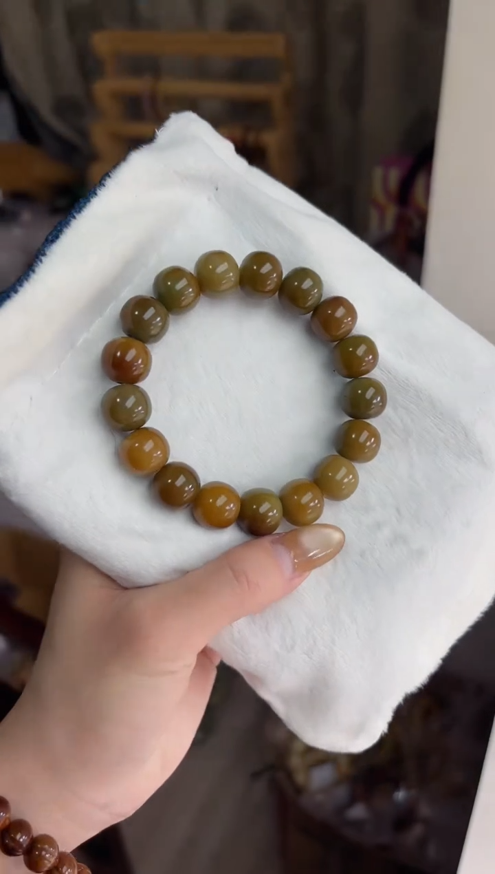 手串菩提根/象牙果沐m17马到橙功干磨苹果13*14mm手串