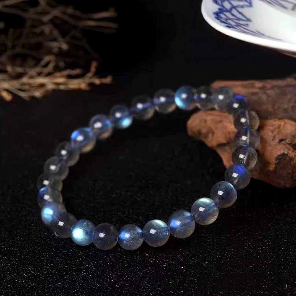 diy超强光灰色手链-多样性发其一