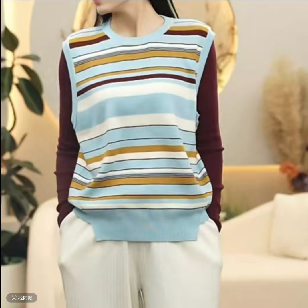 重磅推荐！100%羊毛【雪国海岸背心】针织