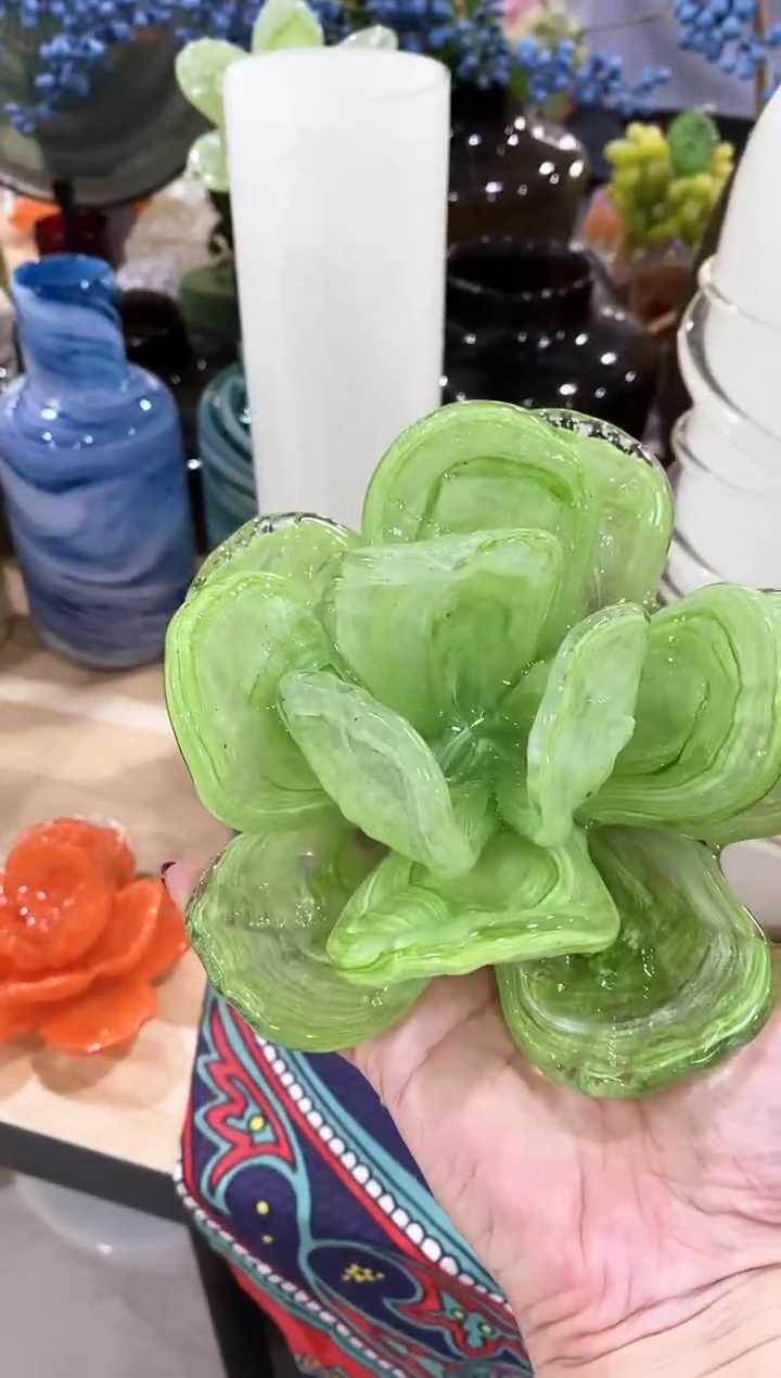 慕忆家手作琉璃花瓶