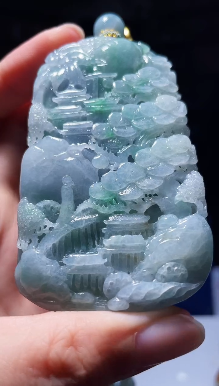 【闪购商品】翡翠颈饰未镶嵌M-@@BLGC021286