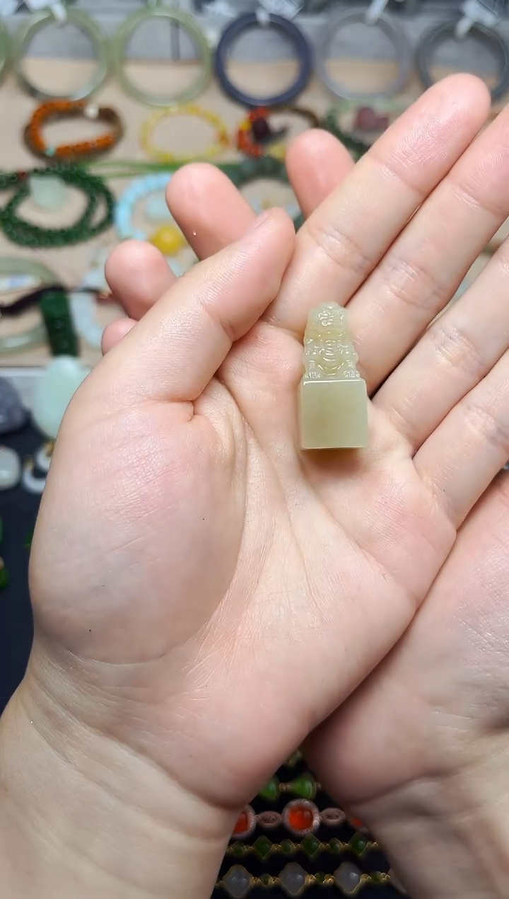 和田玉未镶嵌摆件06印章