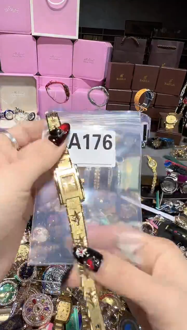 石英机芯不锈钢不锈钢直播定闪专用