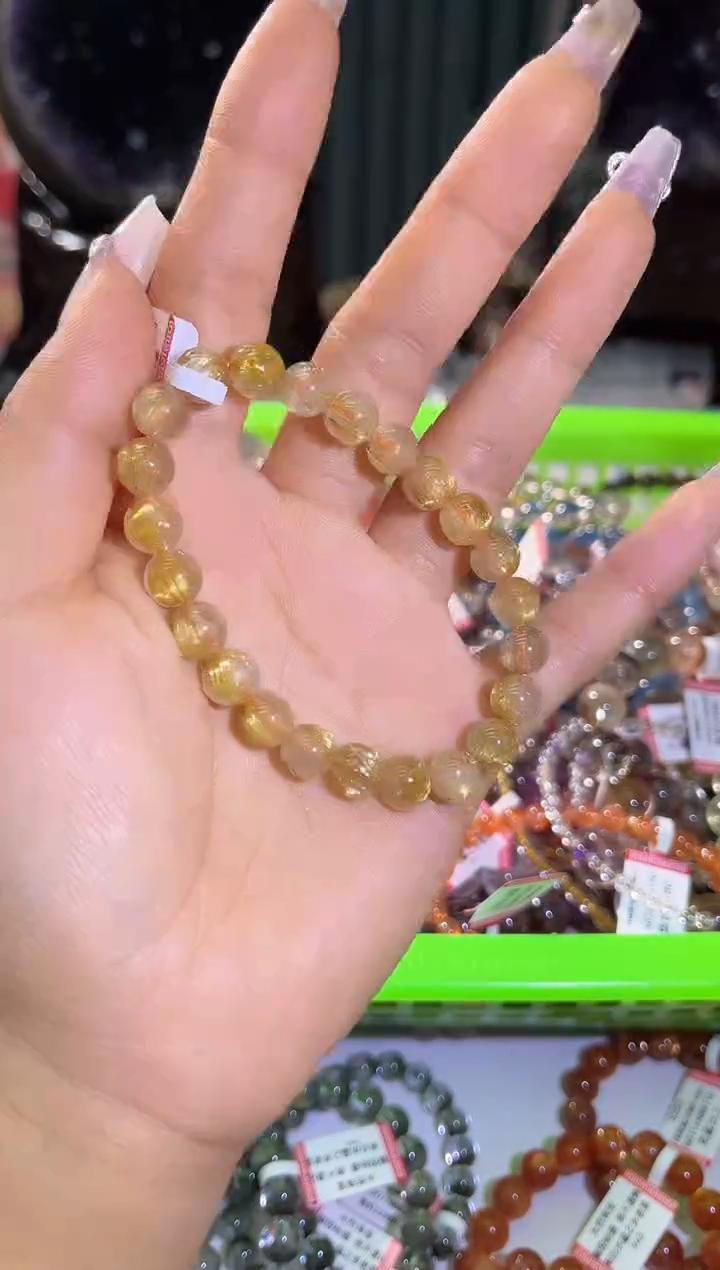 【闪购商品】水晶手链未镶嵌20多样性发其8+一