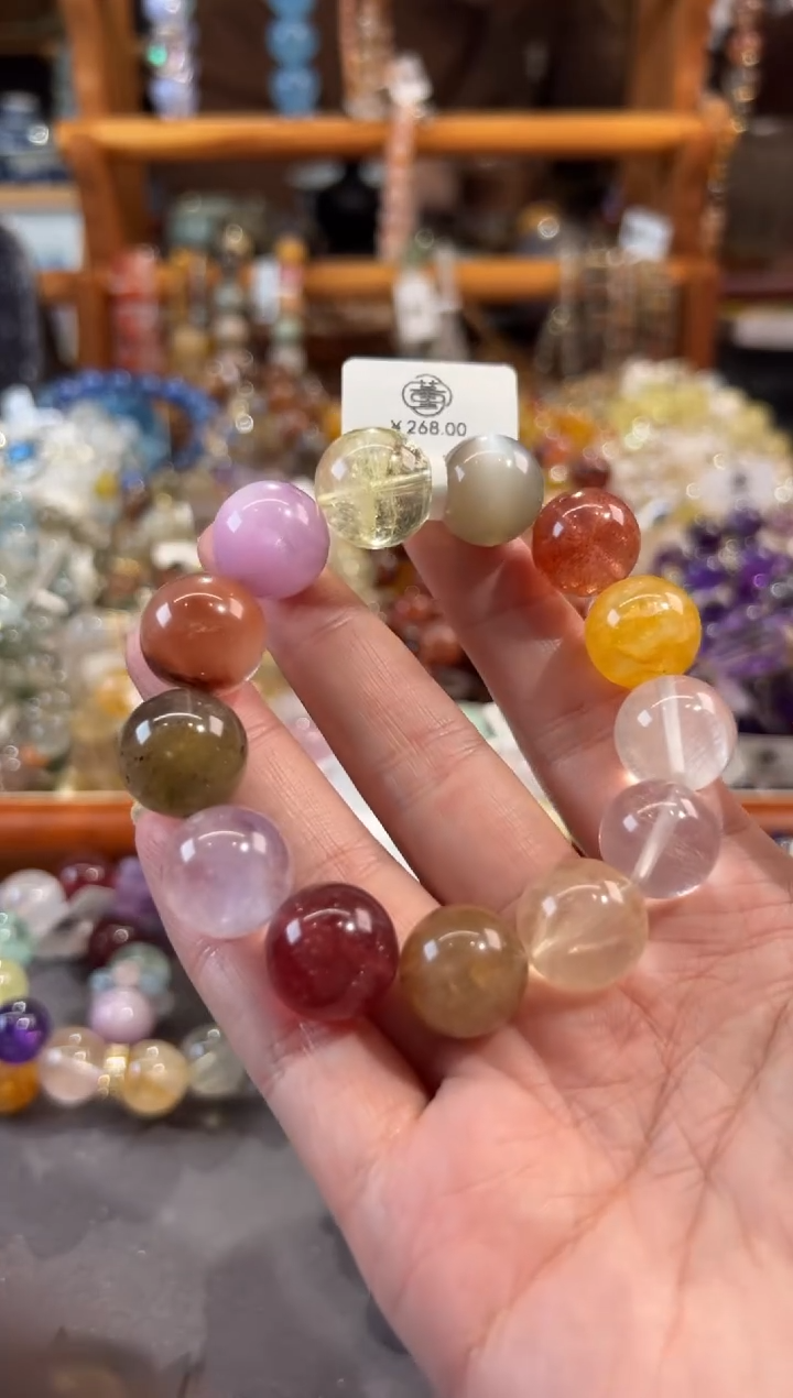 【闪购商品】水晶手链合金定制款 嘉宝妮妮