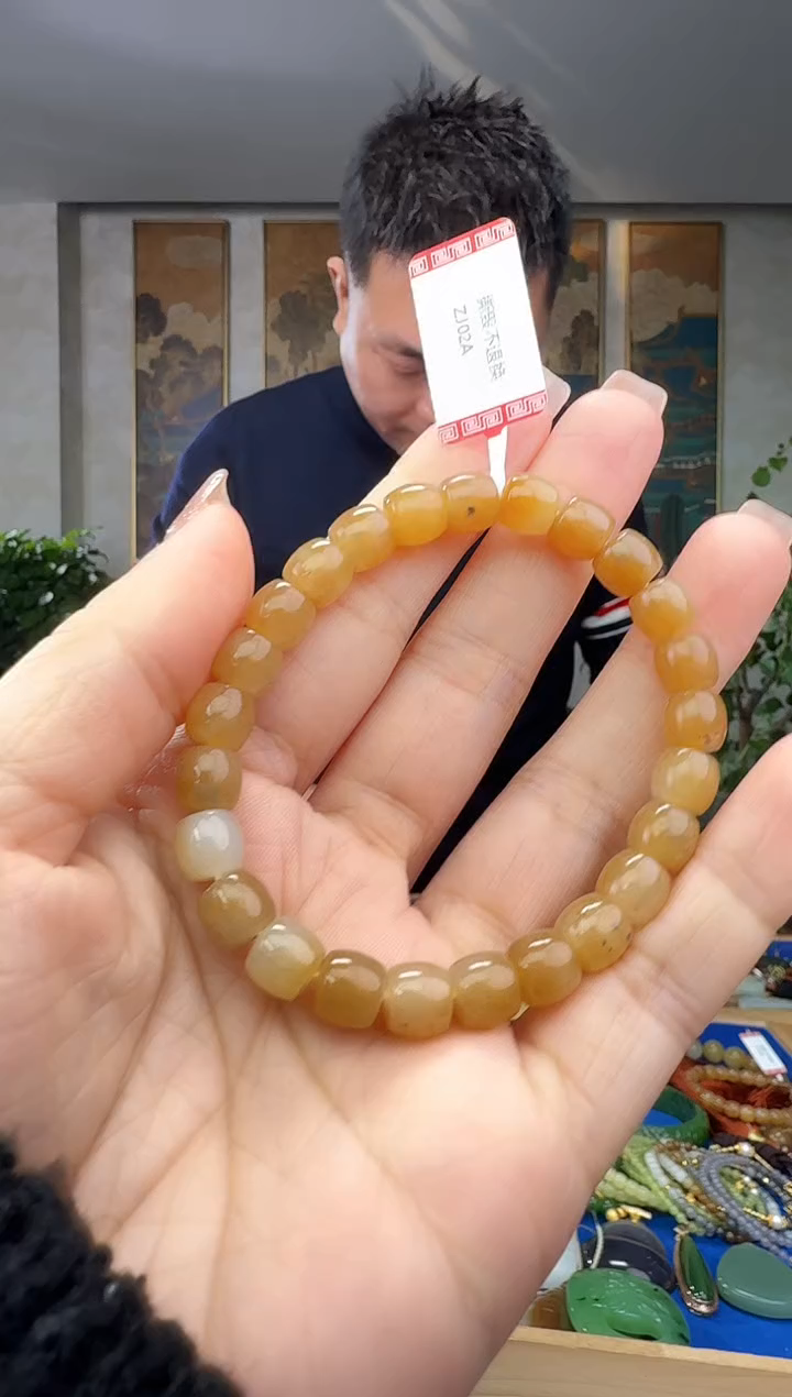 颈饰未镶嵌和田玉拍一发一
