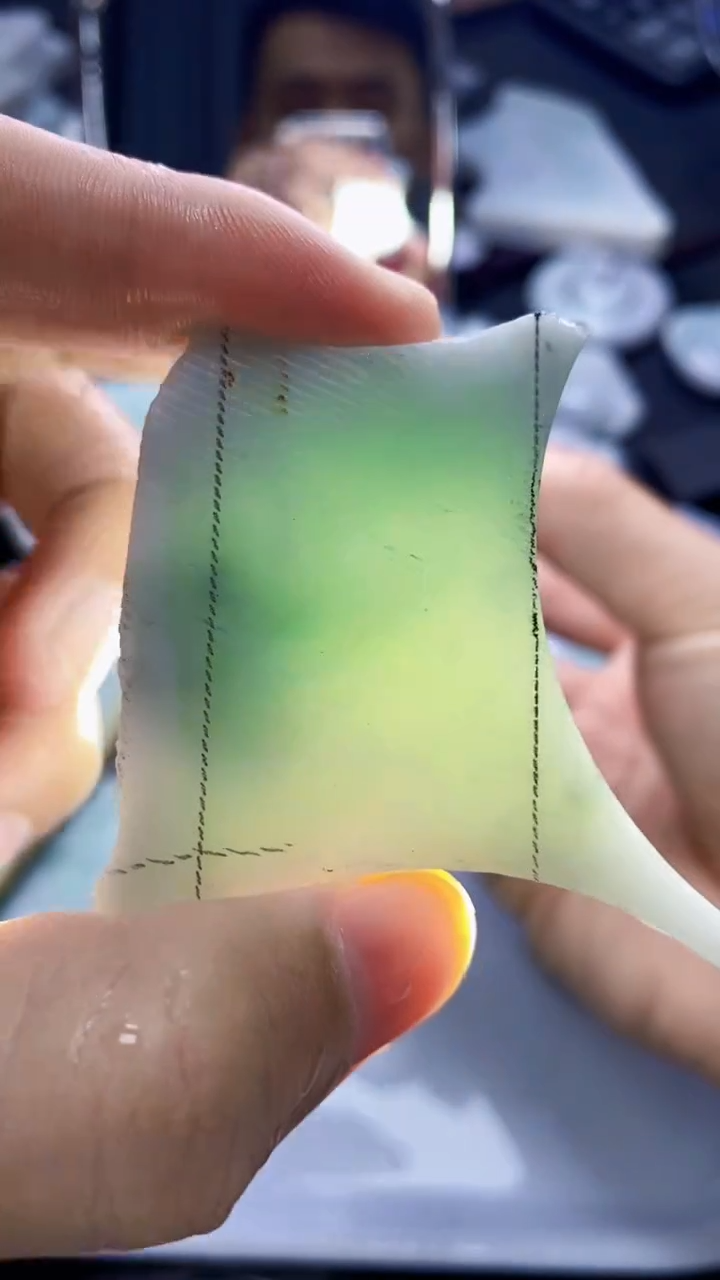 裸石翡翠天然缅甸A货【海】007