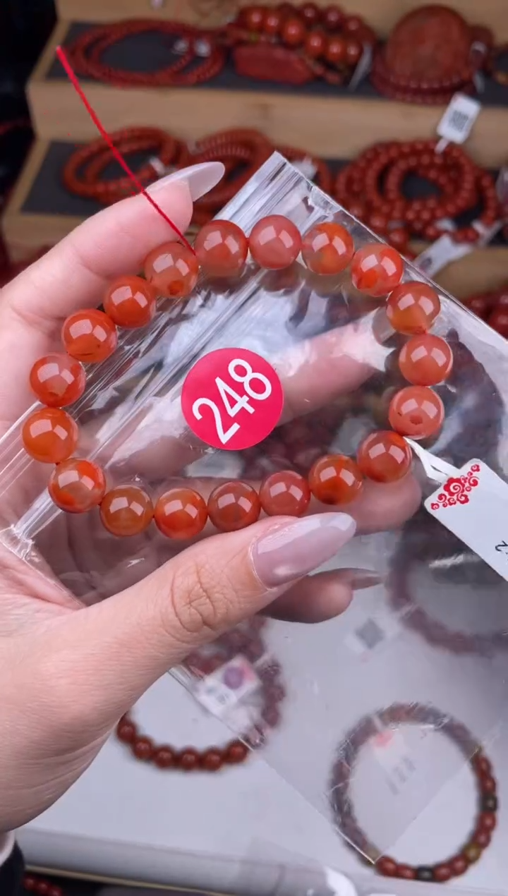 【闪购商品】南红玛瑙珠宝奇石未镶嵌248-10+