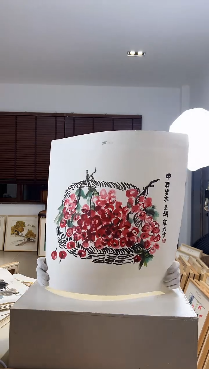 【闪购商品】版画限量亲签盖章版画S