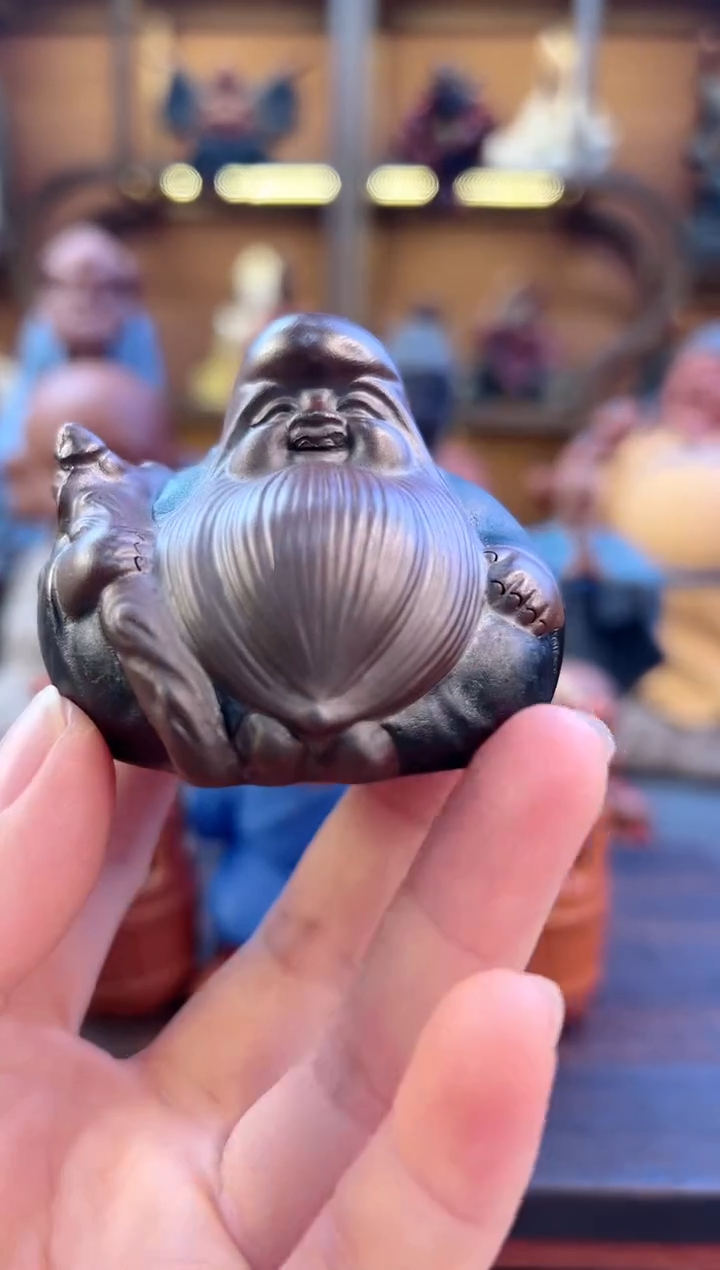 紫砂茶宠器闵紫砂茶宠摆件