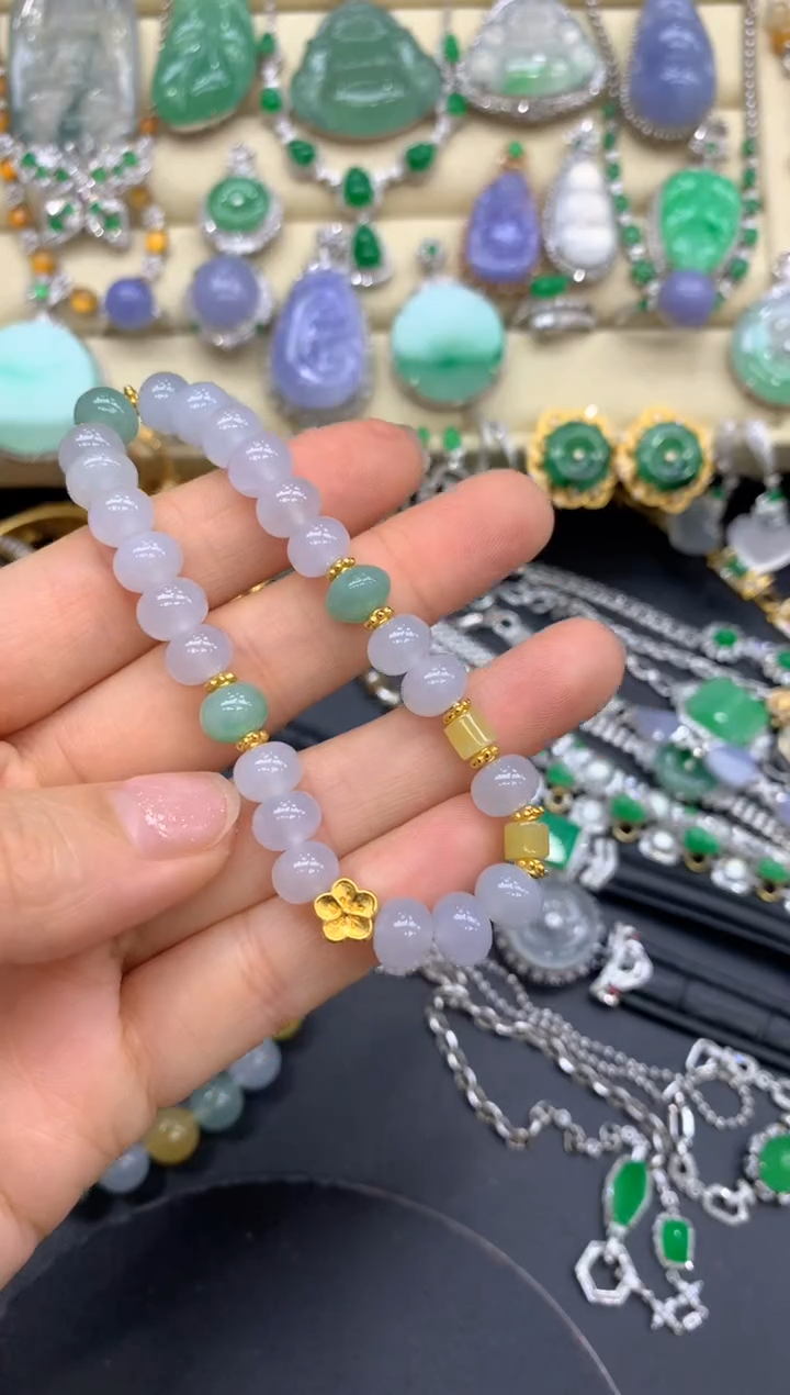 【闪购商品】翡翠手串未镶嵌376-中国好珍宝