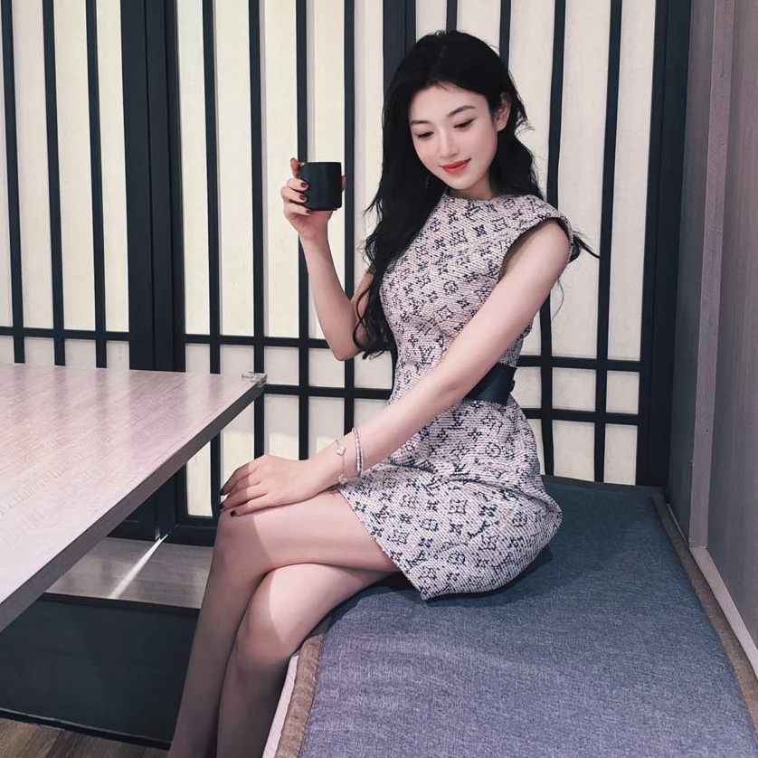 未使用 LouisVuitton/路易威登 汤/TP032078/系带连衣裙 女款