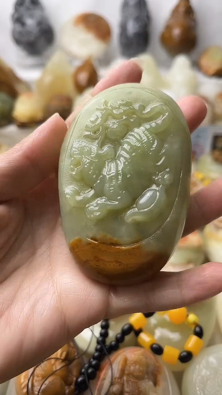 石材古青石棉纹正常不退换虎