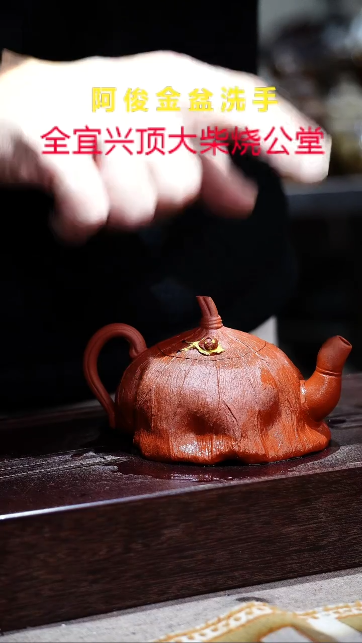 茶壶紫砂宜兴紫砂柴烧