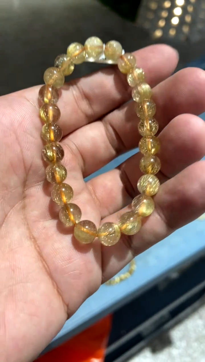 【闪购商品】水晶169-未镶嵌金发钛金维纳斯7mm+