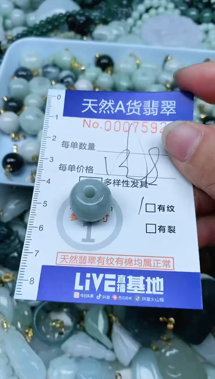 【闪购商品】翡翠吊坠(赠链)未镶嵌翡翠