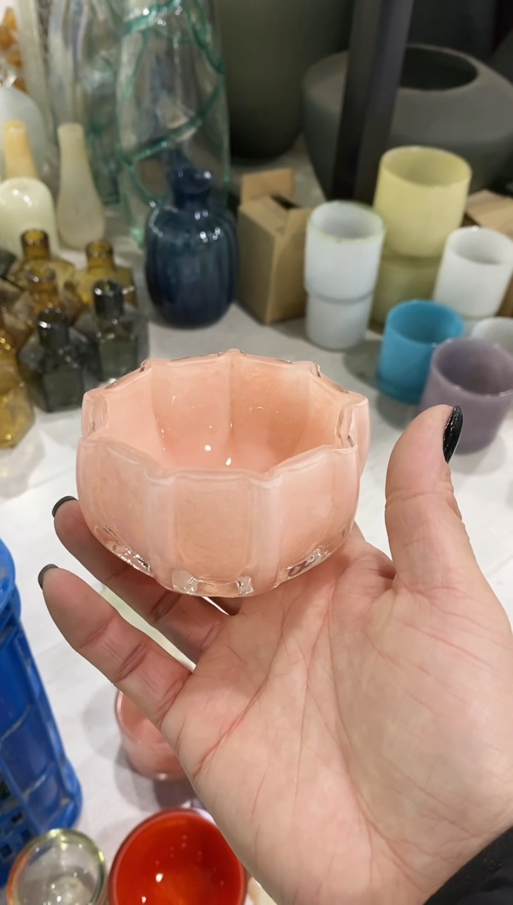 慕忆家手作琉璃花瓶