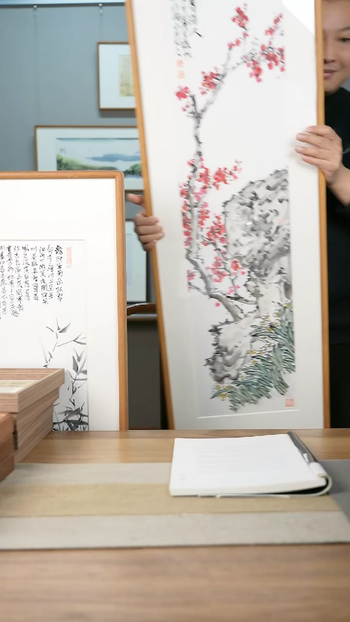 【闪购商品】书法协会会员老师带框作品-