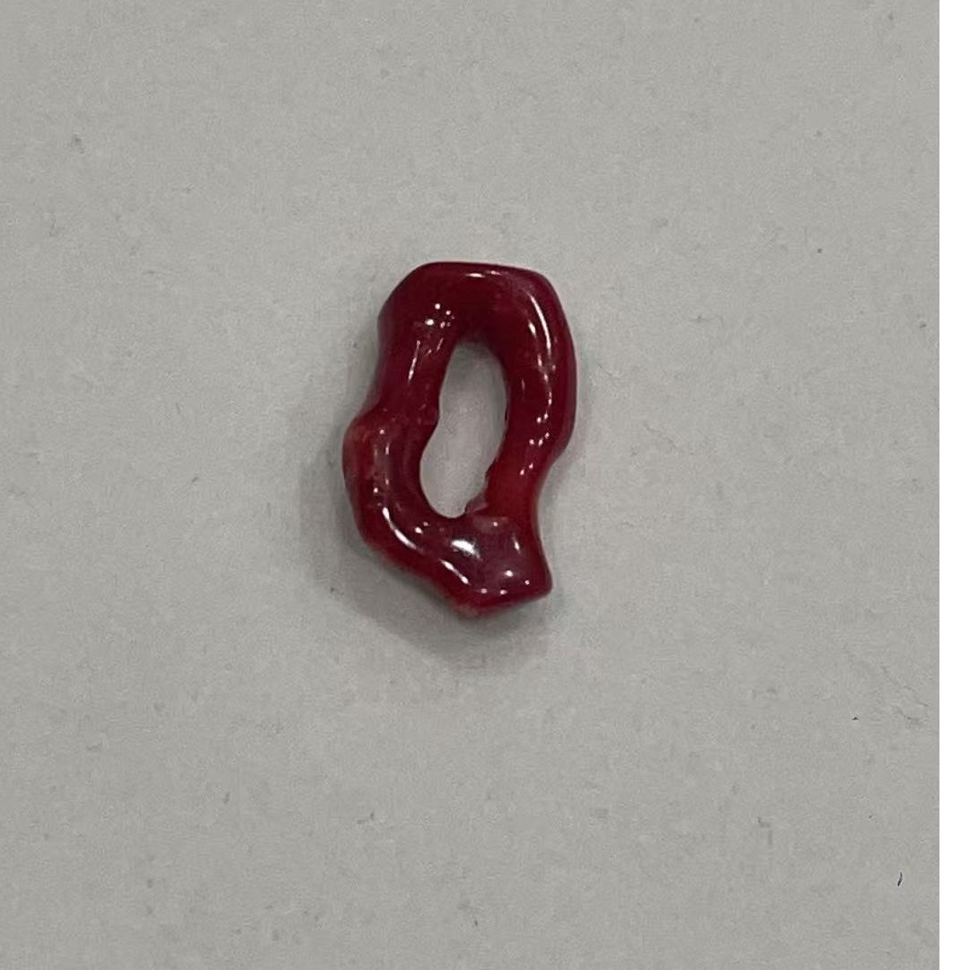 纯天然红珊瑚原枝吊坠