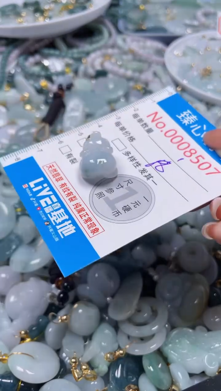 吊坠(不含链)未镶嵌翡翠8507