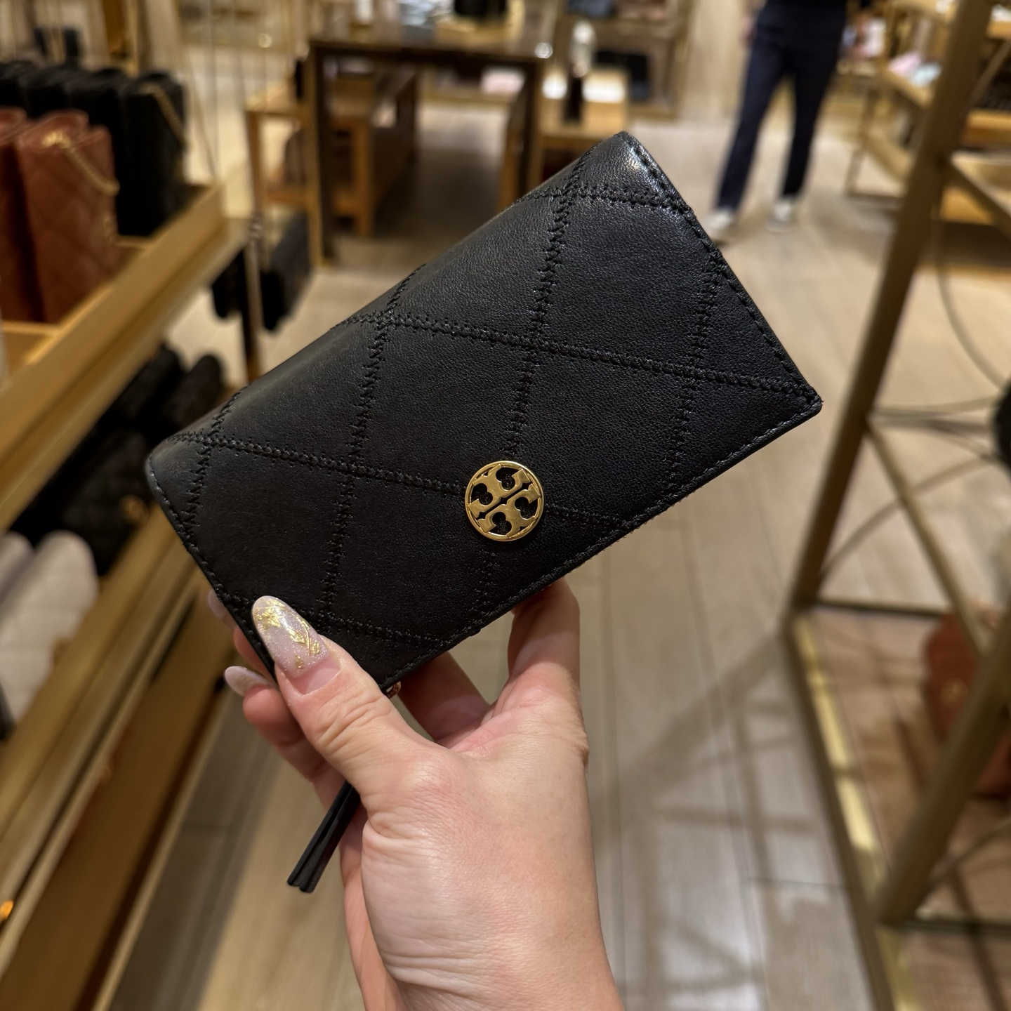 Tory Burch 汤丽柏琦 Willa 新款钱包 15*8*3CM