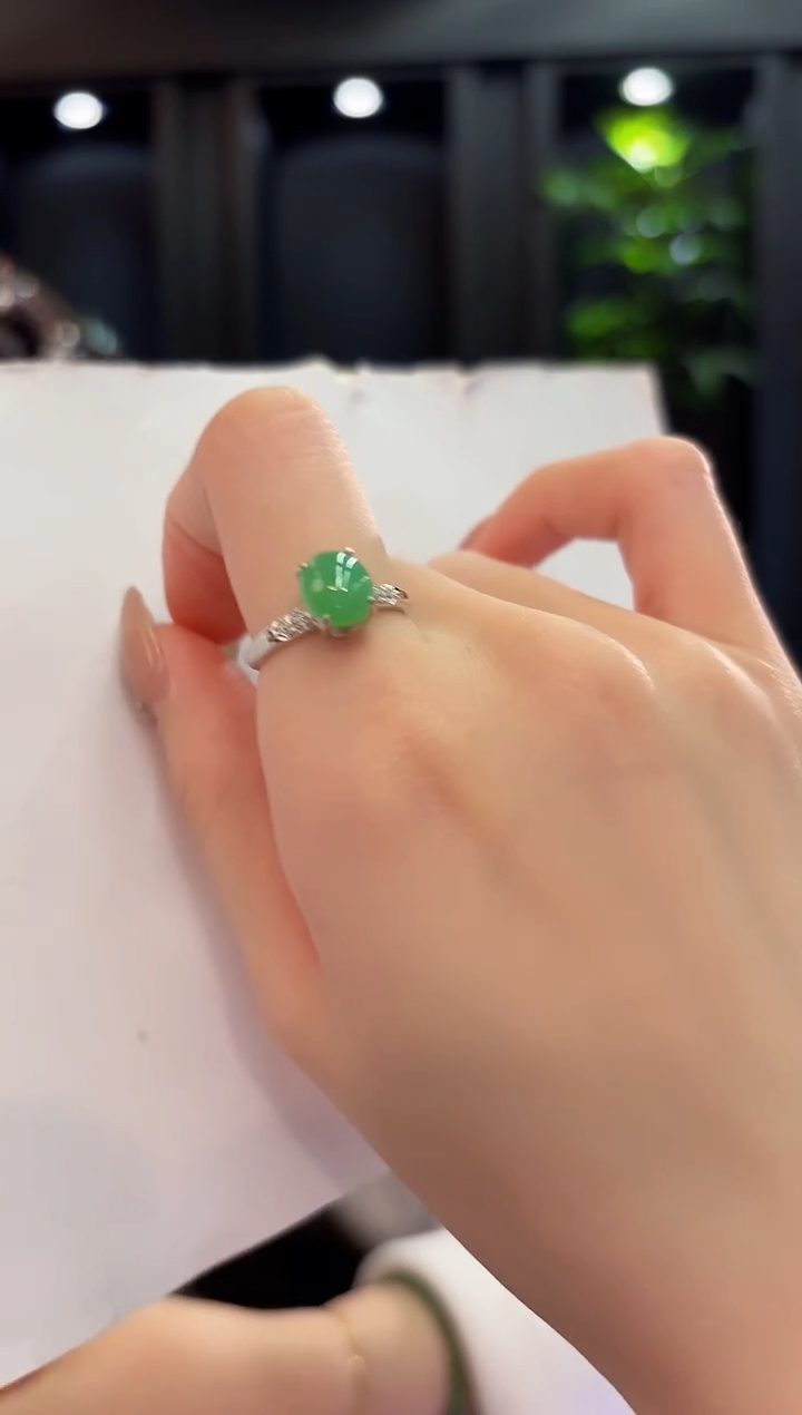 未镶嵌戒指翡翠  缅料A货/支持复检/一件
