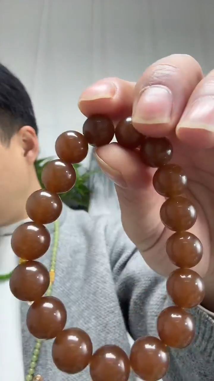 未镶嵌手串和田玉017 12mm