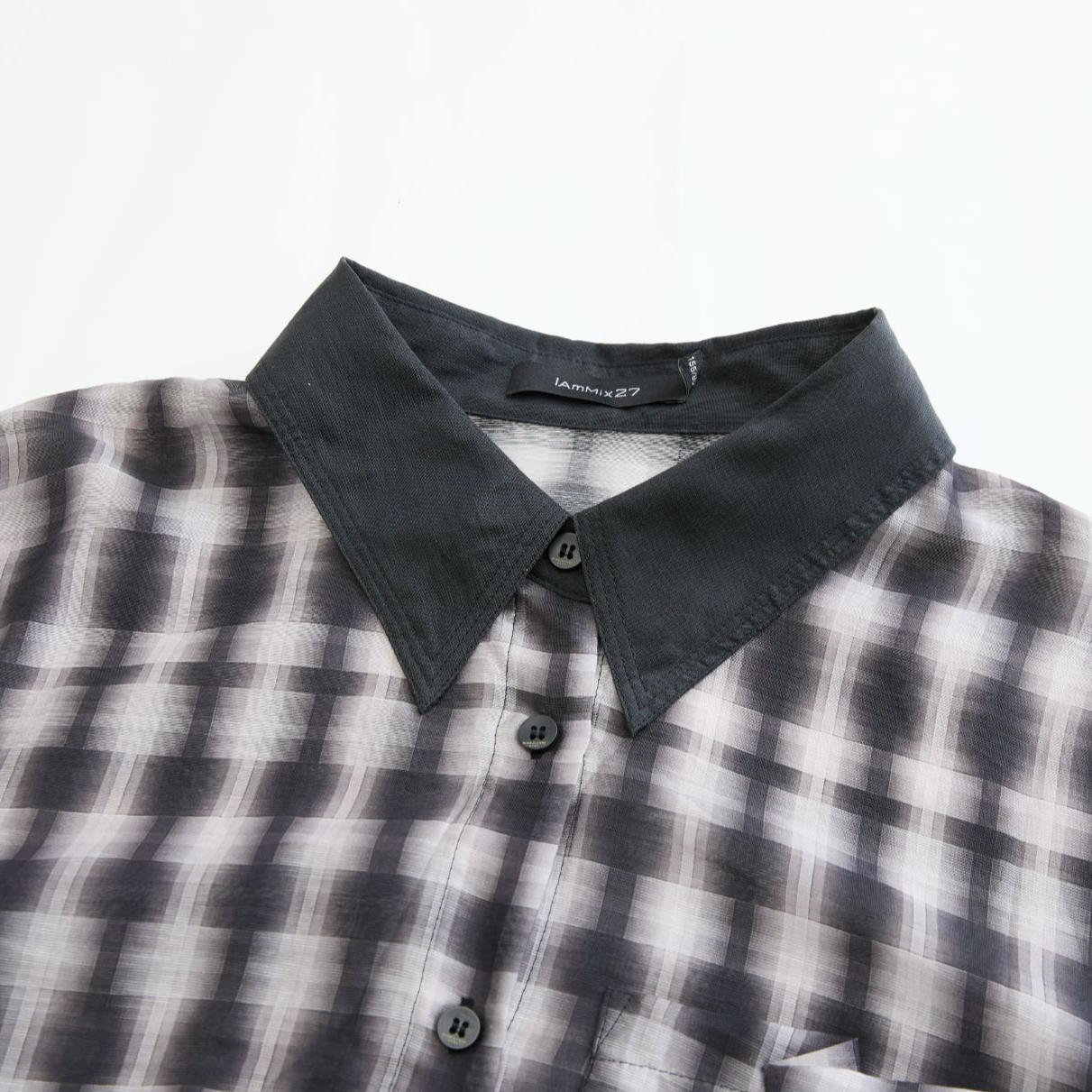 Iammix27【开心专属】短款百搭衬衫外套M5A2030