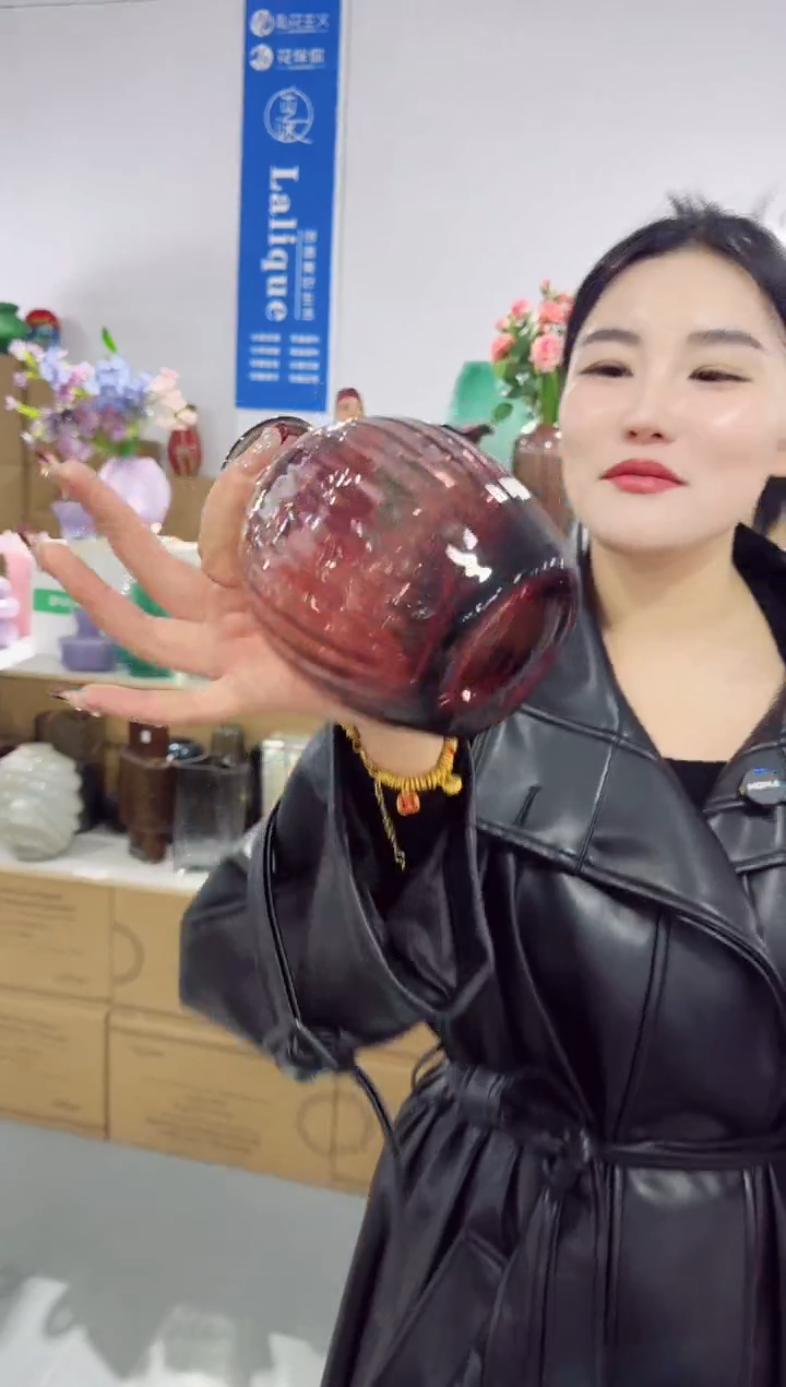 【闪购商品】无铅玻璃UU外贸仓-微瑕花瓶--ES6GJ