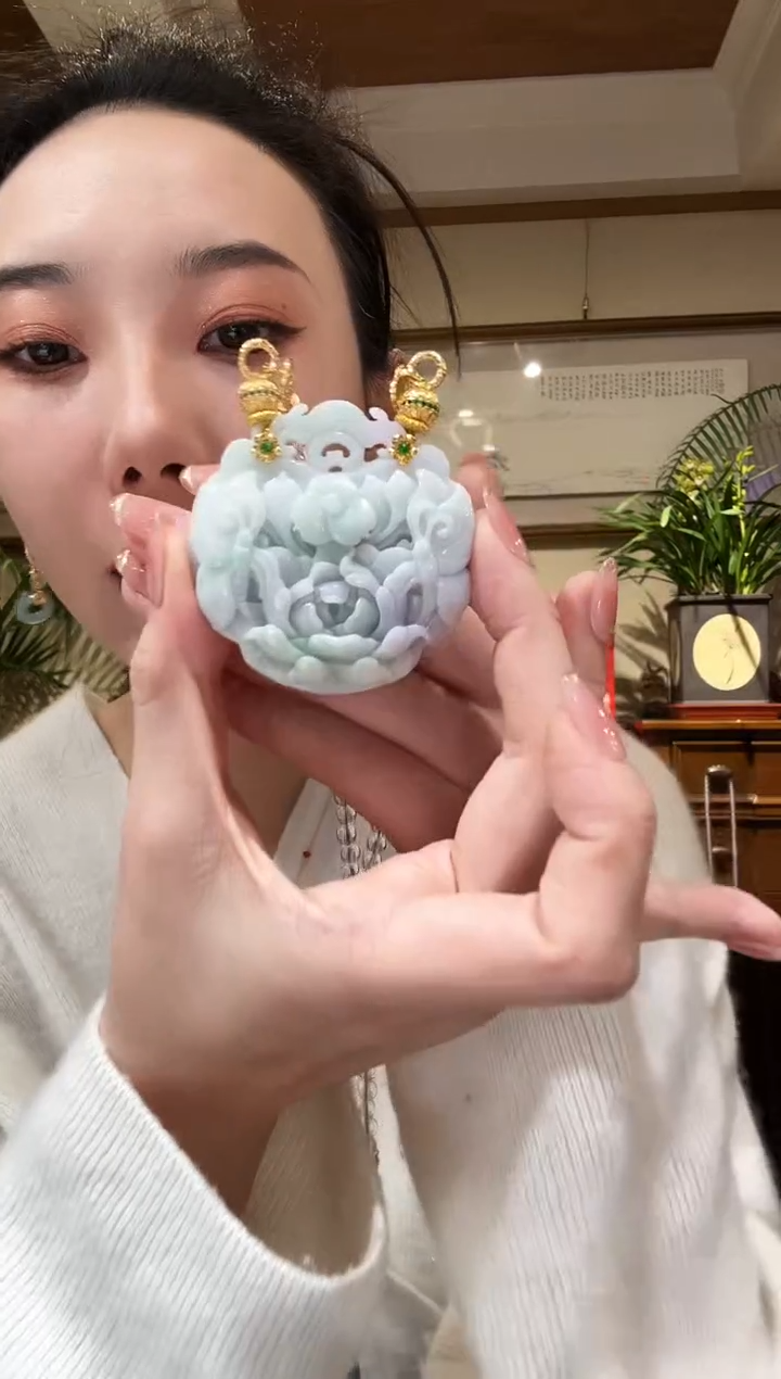 【闪购商品】翡翠颈饰未镶嵌国风