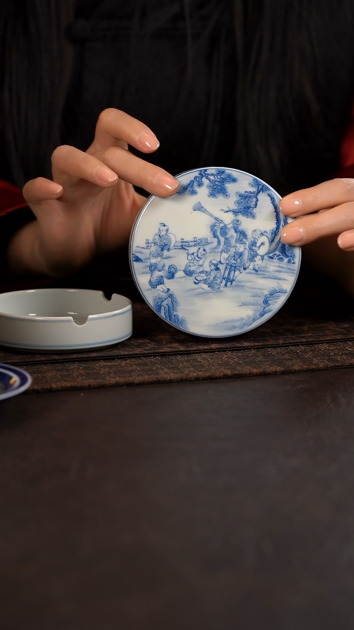 【闪购商品】杯聚澜堂童子烟灰缸