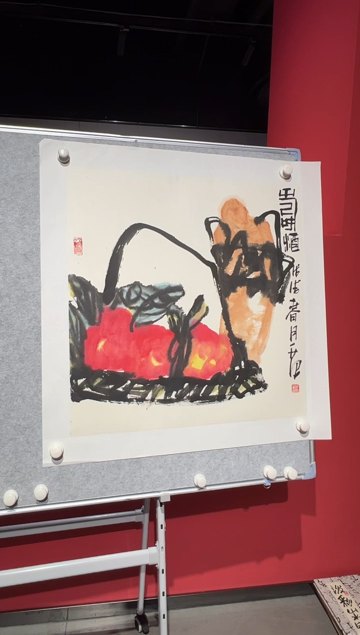 【闪购商品】绘画姜国华-4平尺-花鸟国画