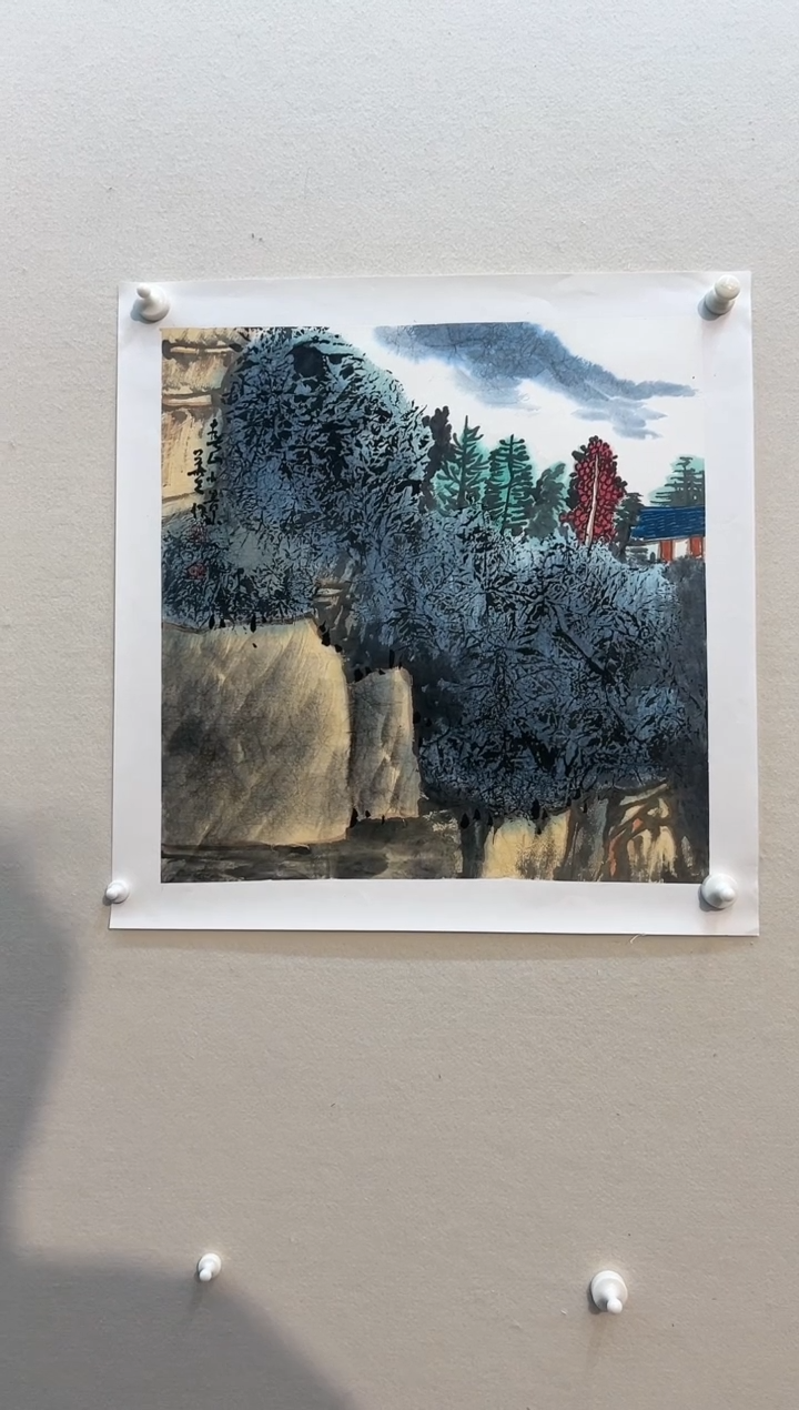 【闪购商品】国画绘画作品2平尺山水