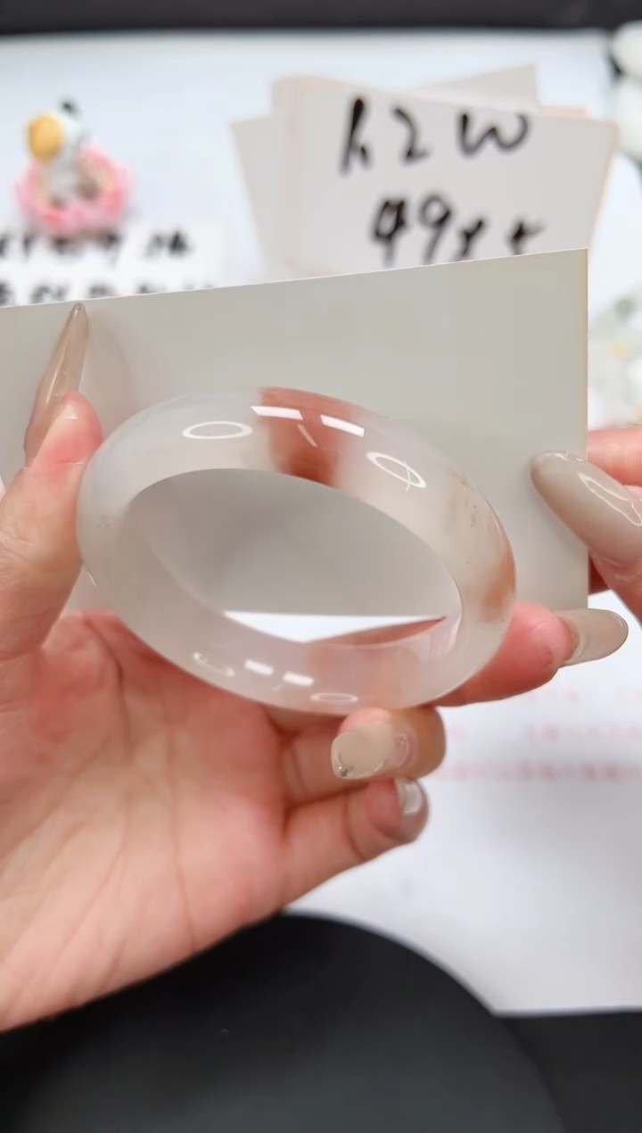 【闪购商品】石英质玉手镯未镶嵌A151-535-54